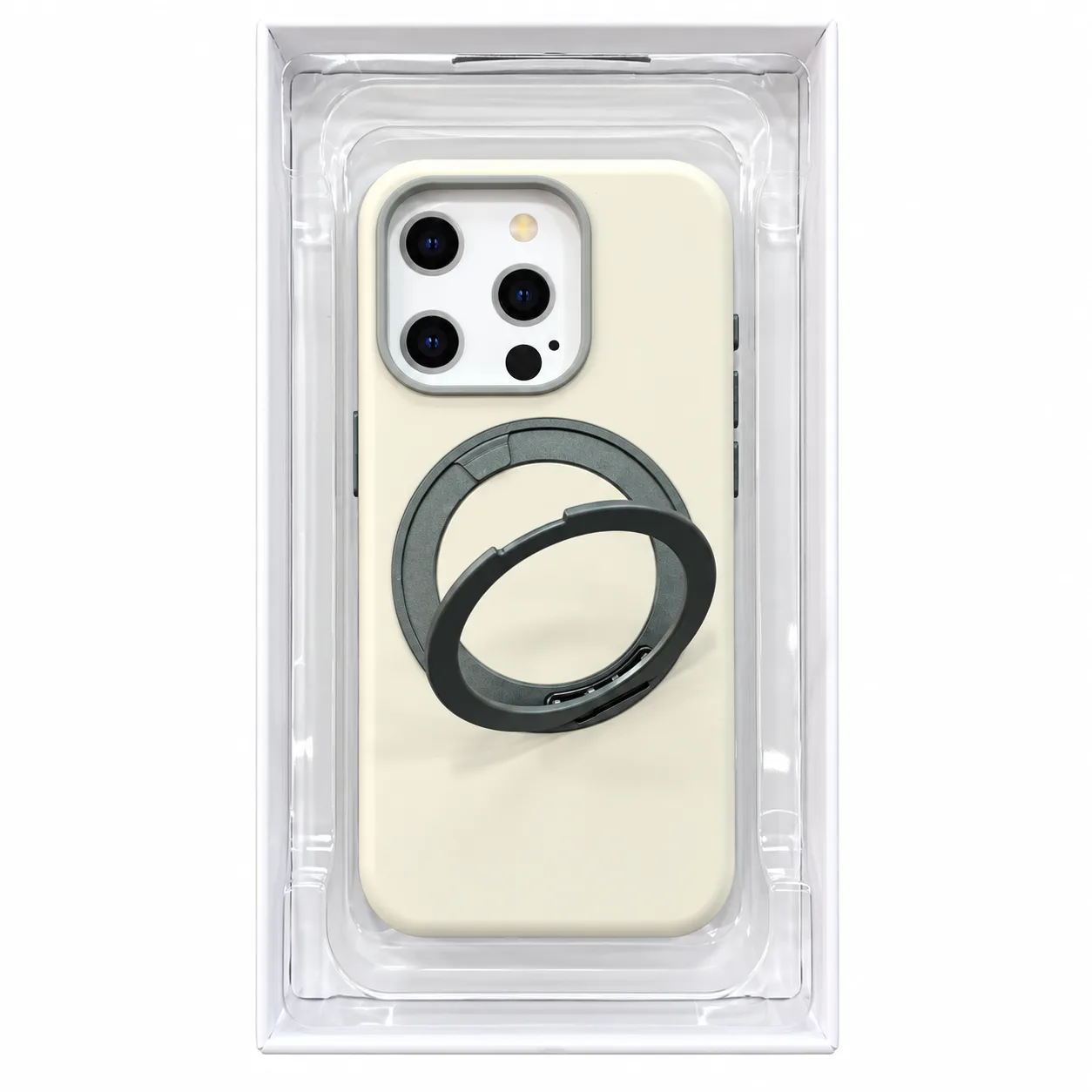 AUREX Solid Color 360° Stand Magsafe Case